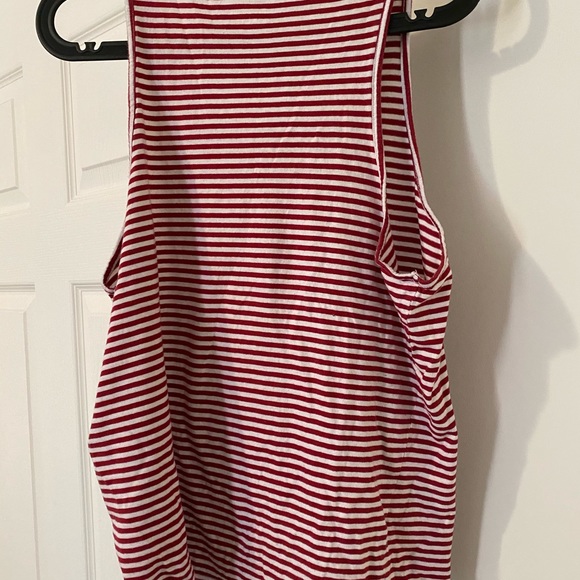 Red stripe tank-top - Picture 2 of 2
